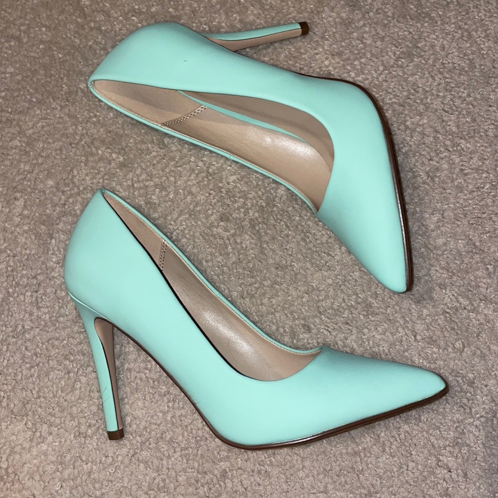 Call it spring tiffany blue high heels